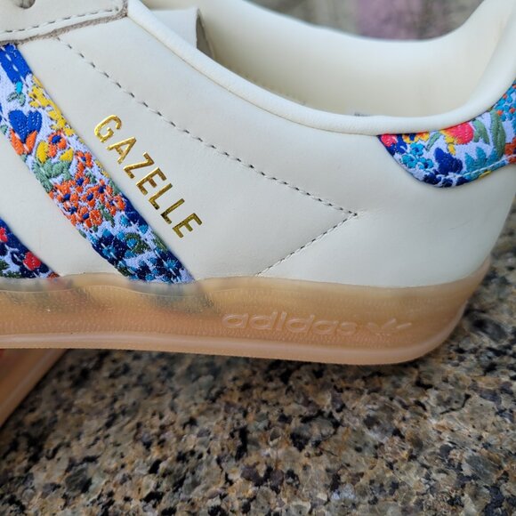 Adidas The Liberty London X Gazelle Indoor Trainer - Picture 3 of 15